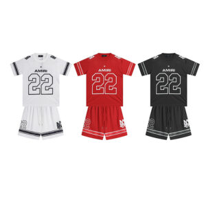 AMIRI-Inspired 22 Mesh Jersey Co-Ord Set