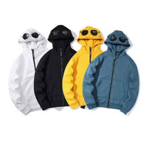 CP Company Inspired Goggle Zip-Up Hoodie