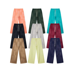 Distressed, Ripped, and Washed Loose-Fit Sweatpants