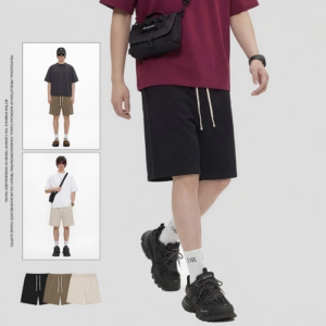 380g fog cotton fleece ferry shorts